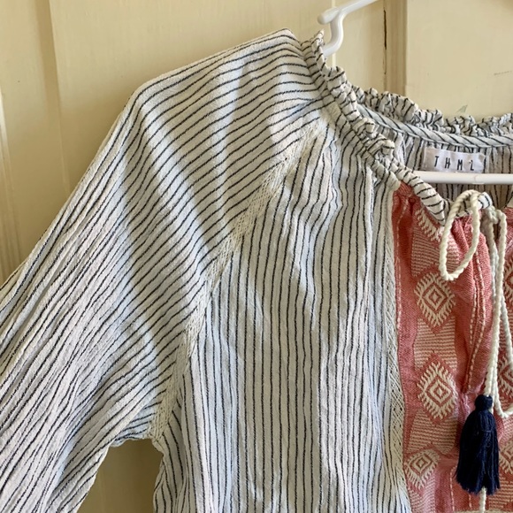 THML Anthropology boho striped raglan top - Picture 5 of 15